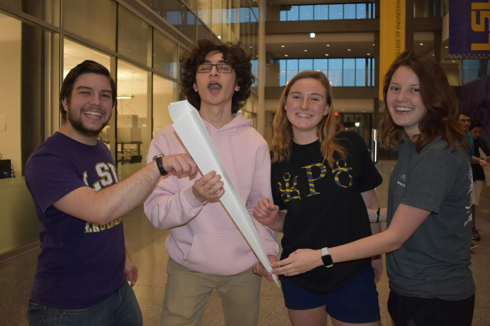 Paper Airplane Challenge Winners