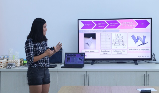 Origami-Inspired 3D Printed Deployable Structures: Research Assistant: Motion Structure Laboratory